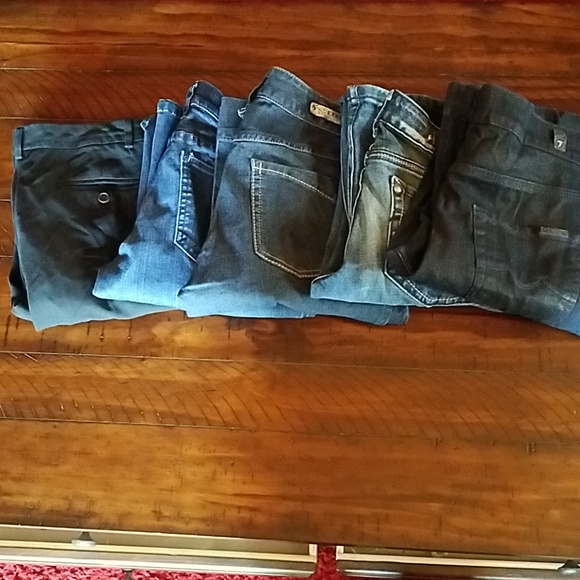 7 For All Mankind Denim - Huge Bundle of Designer Jeans &Pants 7FAM